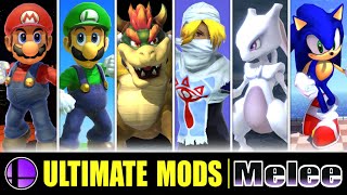 Melee Mods in SMASH ULTIMATE Part 3 [upl. by Thurlough]