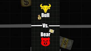 📈Bull Market vs Bear Market📉 EXPLAINED stockmarket [upl. by Hadik]