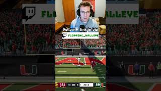 ZACHARIAH BRANCH collegefootball easports football twitch gaming EASPORTSCollege ​⁠ [upl. by Locke]