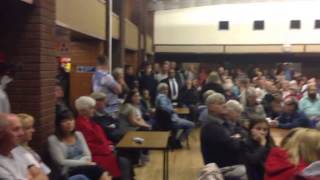 High tensions as hundreds oppose Darlaston travellers site plan [upl. by Cyndy]