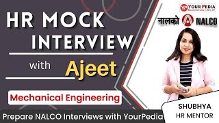 NALCO HR Mock Interview  Nalco Recruitment 2022  Mock Interview Guidance amp preparation with YP [upl. by Dorcea579]