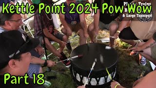 PTBO Visits The Kettle Point 2024 Pow Wow Playing Drums amp Dancing Part 18 [upl. by Jud626]