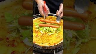 Pancake so delicious🤩youtubeshorts trending food chinesefood viralvideo fyp delicious [upl. by Okoy]