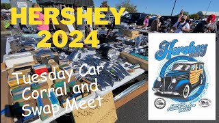 2024 Hershey AACA Fall Meet  Tuesday Car Corral And Swap Meet [upl. by Ylloh912]