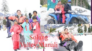 Manali Day2 Manali to Solang Valley trip [upl. by Branen533]