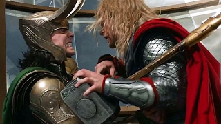 Thor vs Loki  Fight Scene  The Avengers  Movie CLIP HD [upl. by Fromma]