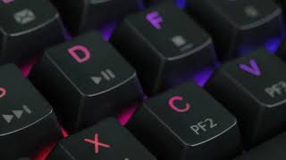 Stoga MK22 Black Ractous RTK61 60 Mechanical Gaming Keyboard with PBT keycapTypeC 61Key [upl. by Ennalyrehc]