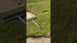 Greenkeeping bunkers maintenance [upl. by Florida201]