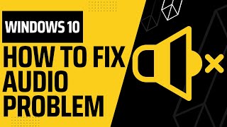 How to fix sound problem on windows 10  volume mute problem [upl. by Etra]