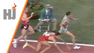 1996 Atlanta  MORCELI triomphe au 1500m chute du jeune prodige EL GUERROUJ [upl. by Korten]