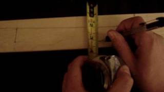 Wooden Katana Tutorial Part 4 Drawing out the Katana [upl. by Eatnwahs458]