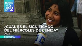 ¿Cuál es el significado del Miércoles de Ceniza 2002 [upl. by Gaudette834]