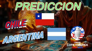 Prediccion Chile vs Argentina Copa America 2024  25 de Junio [upl. by Nawek]