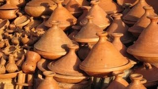 Tajine Haul and How to Cure a New Tagine طاجين جديد و كيفية استعماله اول مرة [upl. by Poyssick297]