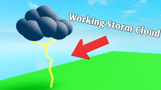 Tutorial How To Make Working Storm Cloud in Create a cart ride [upl. by Otiragram975]