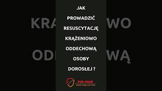 Jak prowadzić resuscytację krążeniowooddechową u osoby dorosłej [upl. by Esinehc984]