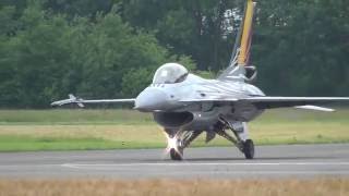 Arrivals Spottersday Belgian Air Force Days  Florennes 24062016 Part 22 [upl. by Oringas]