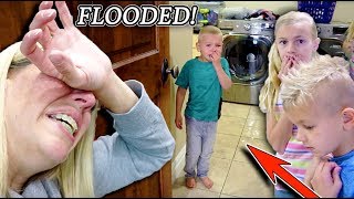 4 Year Old FLOODED House AGAIN [upl. by Wiese932]