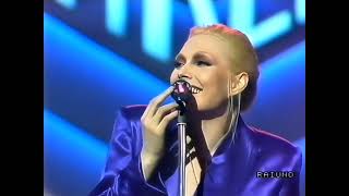 Anna Oxa  Quando Nasce un Amore Sanremo 1988 upscaled [upl. by Anhcar]