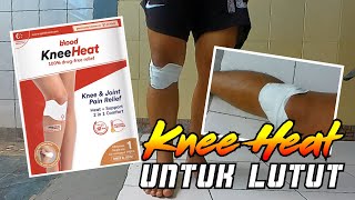 CARA PEMASANGAN BLOOD KNEE HEAT PADA LUTUT YANG CEDERA [upl. by Dam796]