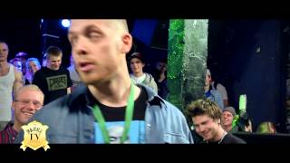 SKEEZ TV BATTLES GIMMIK VS ANDRE JENSEN [upl. by Ainoet658]