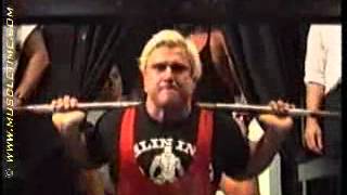 Tom Platz squats 500 Lbs for 23 reps [upl. by Edecrem902]