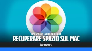 Liberare spazio nel Mac spostando la libreria di Foto [upl. by Renner]