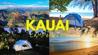 Camping amp Exploring Kauai  Vlog 2024 [upl. by Atinid]