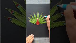 This pushdot glue dispenser is so convenient for pasting leaf paintings and doing manual work I [upl. by Nwahsirhc873]