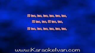 Tropical del Bravo Lucho Argain  El Tao Tao KARAOKE [upl. by Zohara]