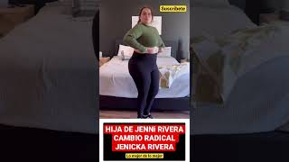 HIJA De JENNi RiVERA CAMBIO RADICAL DE PESO shorts viral [upl. by Ynffit]