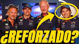 ¡CHECO SONRÍE CON RED BULL JUNTO A VERSTAPPEN Y HORNER ALPINE OPCIÓN REAL PARA ÉL O COLAPINTO [upl. by Yornoc]