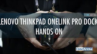 Lenovo ThinkPad OneLink Pro Dock Hands On [upl. by Odraboel581]