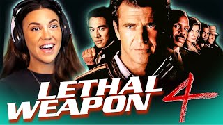 LETHAL WEAPON 4 1998 Movie Reaction wCoby FIRST TIME WATCHING [upl. by Mattie]