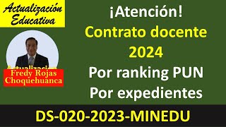 Contrato docente 2024 [upl. by Enilegnave]