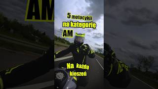 5 motocykli  motorowerów na kategorię AM 🔥motocykle [upl. by Hobbie]