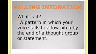 Lesson 10a  INTONATION  English Pronunciation [upl. by Nyledaj]