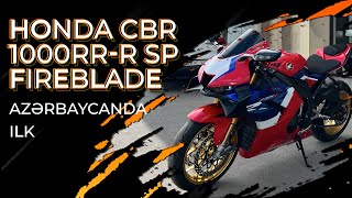 Yeni Motosikletim HONDA CBR1000RRR SP Fireblade 2023  Garage Zero azerbaycandailk [upl. by Locin]