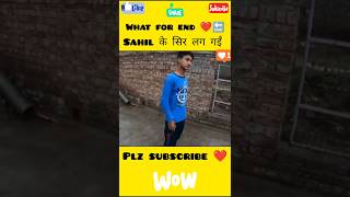 Sahil ke sir mein chot lag gai 🤣🤣Sourav Joshi vlogs shorts trending viral ytshorts sahiljoshi [upl. by Princess]