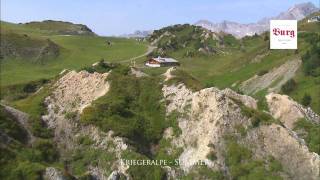 BURGHotel Oberlech im Sommer  Luftaufnahmen [upl. by Frerichs]