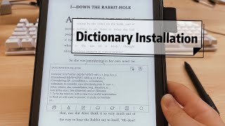 How to install dictionary on Likebook and Meebook [upl. by Seema108]