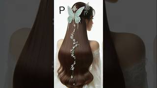 Your dream wedding hairstyle 💕according to your letter 💗✨ If they chose you for girls only [upl. by Aziul]