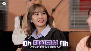 momo dance to noze hey mama [upl. by Esinek]