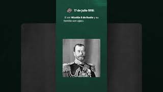 17 de julio 1918 El zar Nicolás II de Rusia [upl. by Marve]