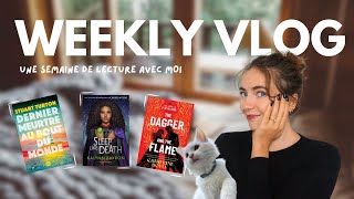 WEEKLY VLOG 🎞️💕 Une semaine de lecture avec moi amp Life Update 💍 [upl. by Ho129]