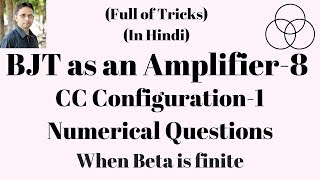 BJT as an Amplifier8  Mid Band Analysis of BJT Analog Electronics31 by SAHAV SINGH YADAV [upl. by Yousuf]