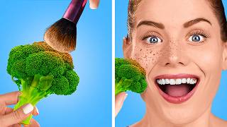 Truques geniais de beleza com resultados impressionantes 💄🥦 Experimenteos com seus amigos [upl. by Nicolella337]