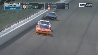 NASCAR Xfinity Series 2017 Pocono Raceway Battle for Win [upl. by Annitsirhc]