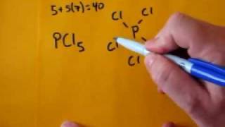 Lewis Dot Structure of PCl5 Phosphorous PentaChloride [upl. by Hall]