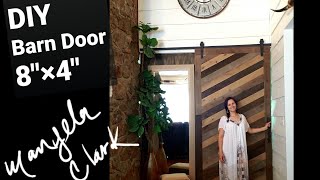 DIY Barn Door 8quot×4quot [upl. by Rosana]